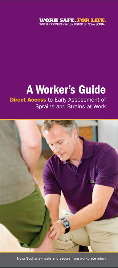 A Worker's Guide to Early Assessment of Sprains and Strains at Work