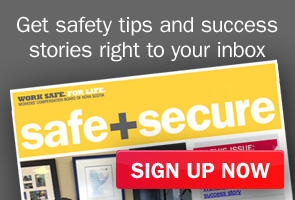 Sign up now for Safe + Secure