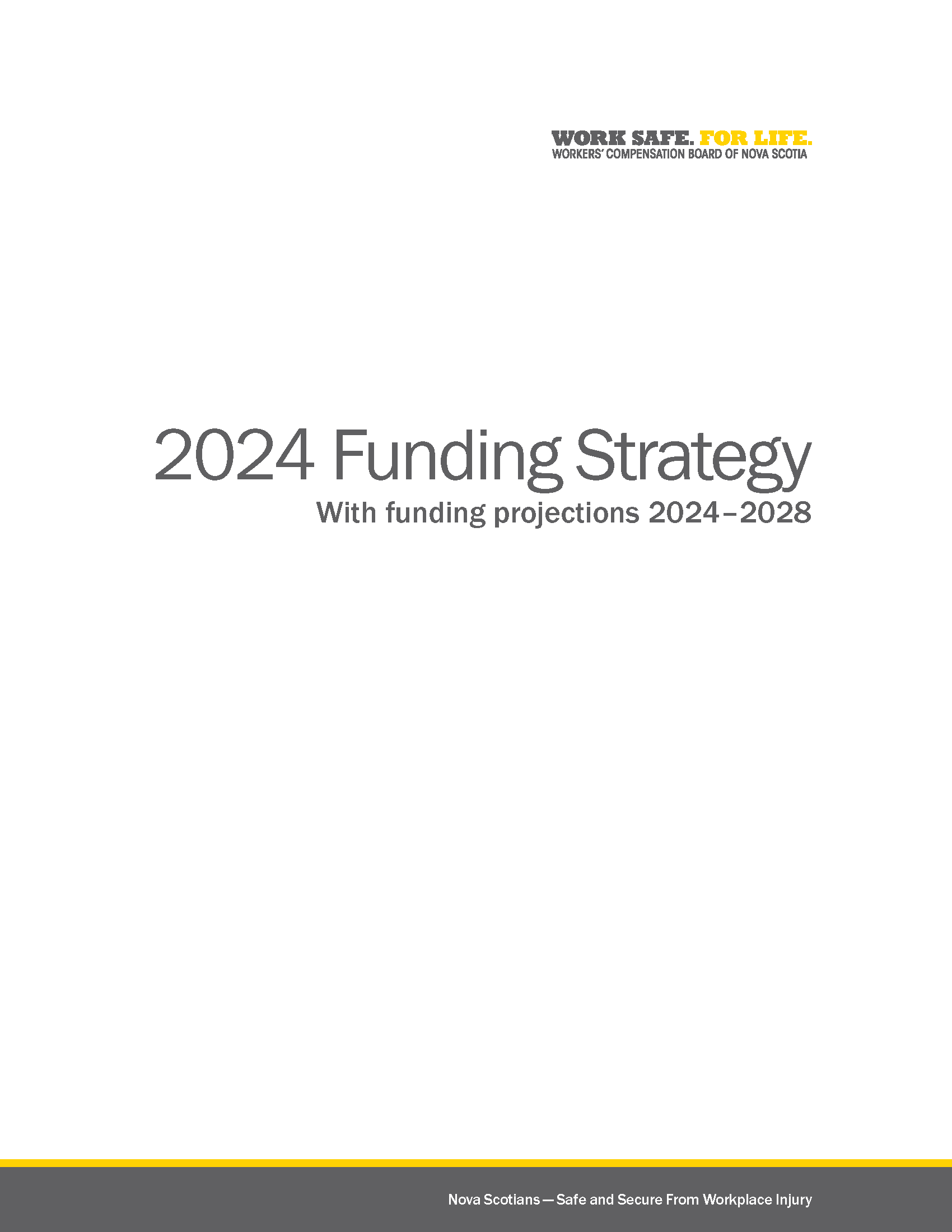 2024 Funding Strategy