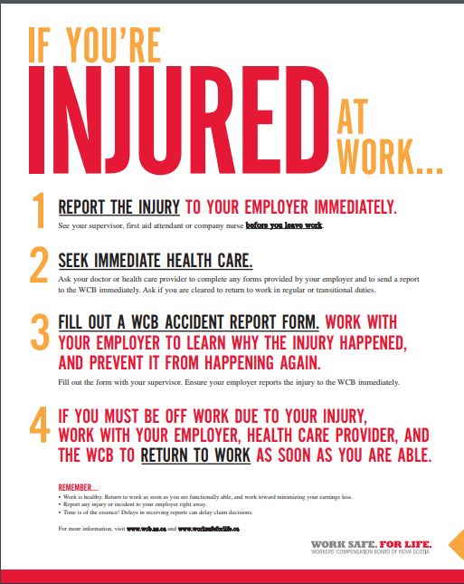 If You're Injured at Work