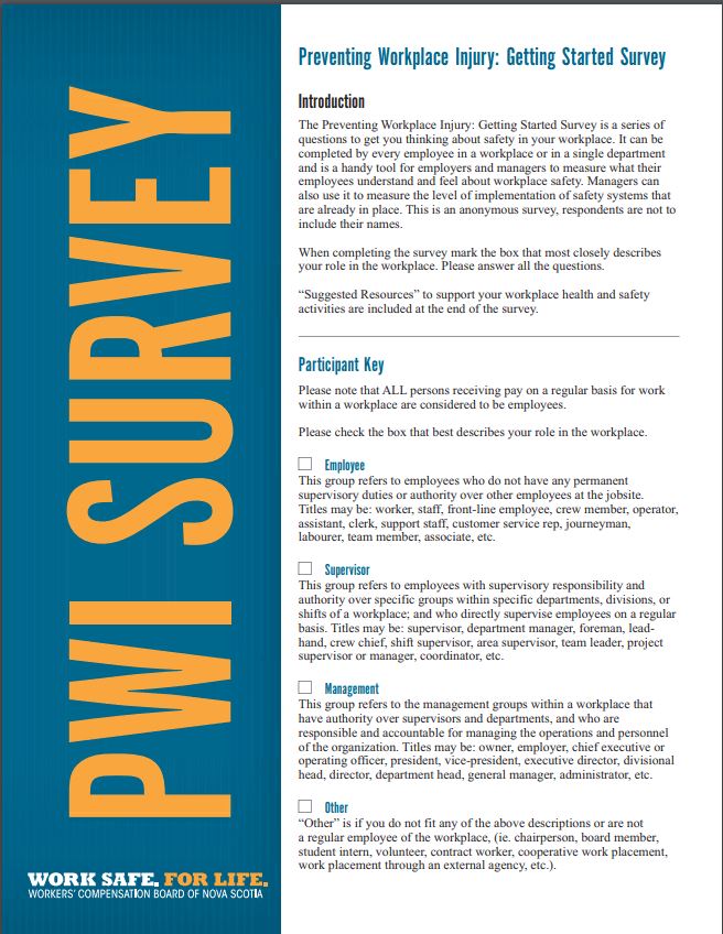PWI Survey