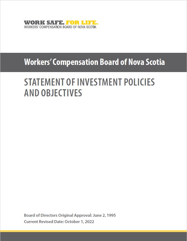 Statement of Investment Policies and Objectives