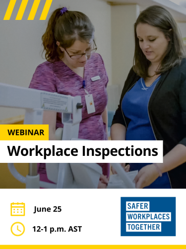 Webinar on Workplace Inspections