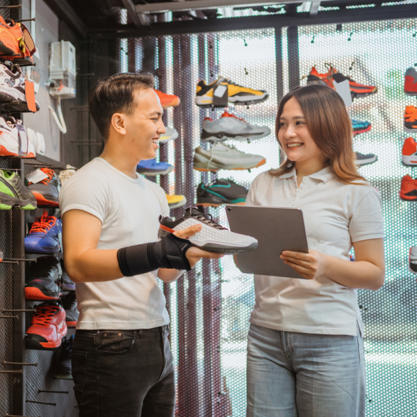 Retail industry hand injury