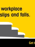 Today's forecast calls for an increased risk of slips and falls. Get tips to keep your workplace safe at wcb.ns.ca