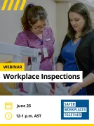 Webinar on Workplace Inspections