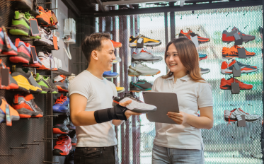 Retail industry hand injury